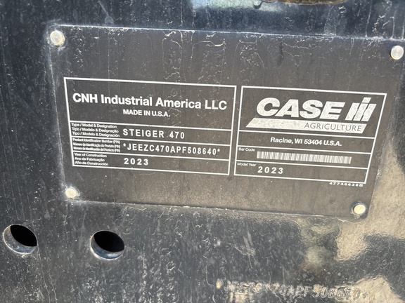 2023 Case IH Steiger 470 AFS Tractor 4WD