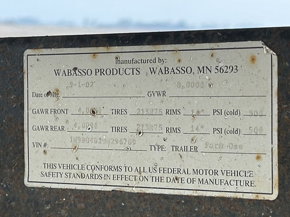 2002 Misc 25 Header Transport