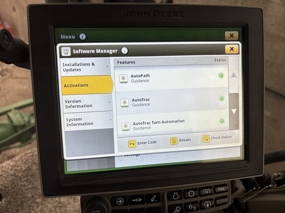 2023 John Deere 8RX 410 Tractor Rubber Track