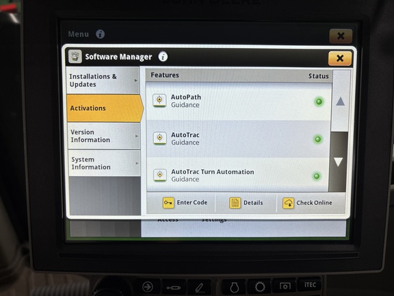 2023 John Deere 8RX 410 Tractor Rubber Track