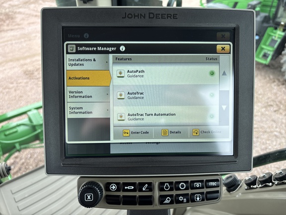 2023 John Deere 8RX 410 Tractor Rubber Track