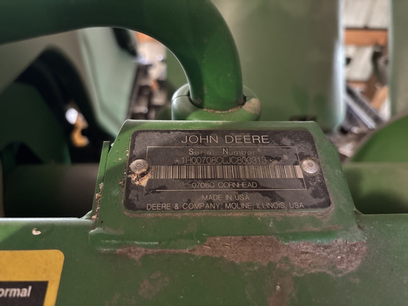 2018 John Deere 708C StalkMaster Header Corn Head