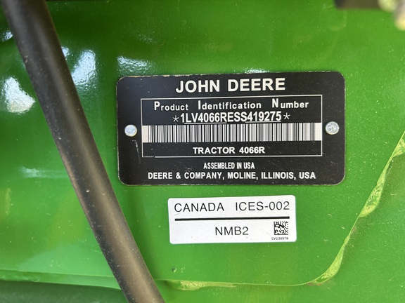2025 John Deere 4066R Tractor Compact
