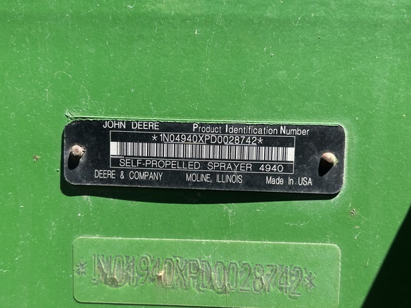 2014 John Deere 4940 Sprayer/High Clearance
