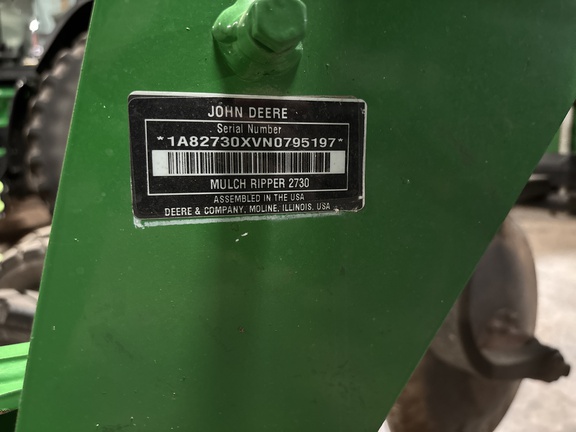 2022 John Deere 2730 Disk Ripper