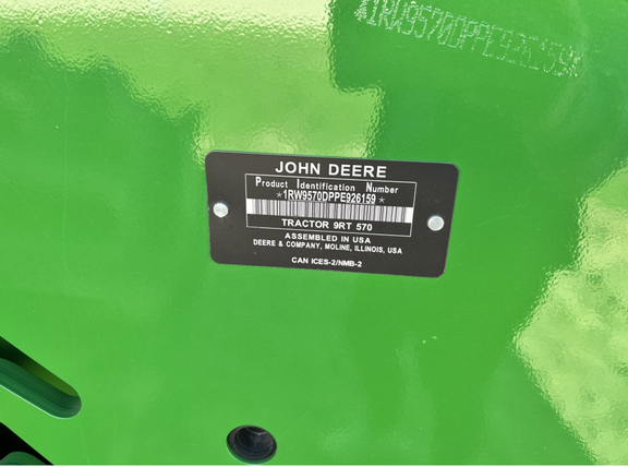 2023 John Deere 9RT 570 Tractor Rubber Track