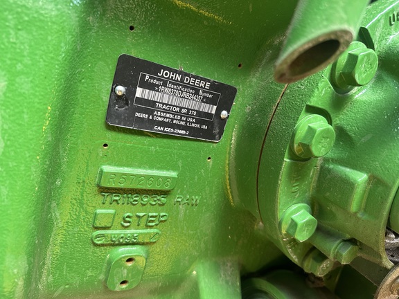 2024 John Deere 8R 370 Tractor