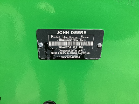 2024 John Deere 9RT 590 Tractor Rubber Track