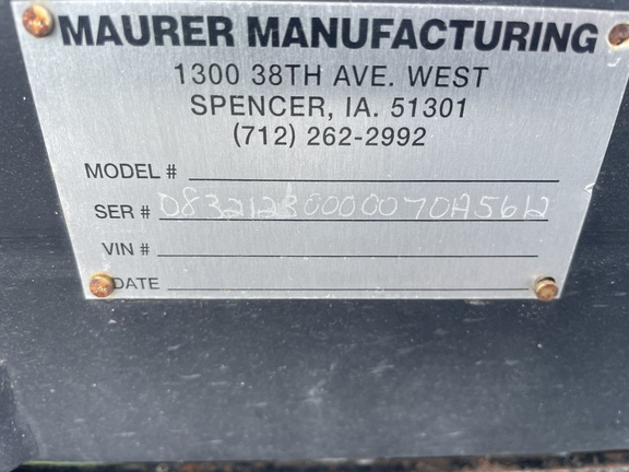 2013 Maurer 32 Header Transport