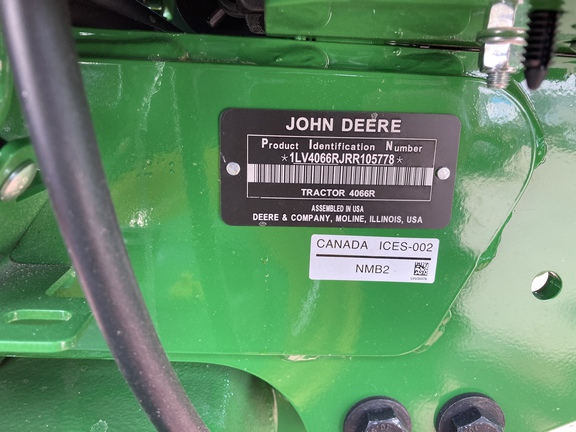 2024 John Deere 4066R Tractor Compact