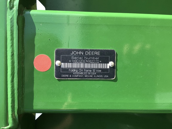 2022 John Deere C12F StalkMaster Header Corn Head