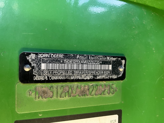 2022 John Deere 612R Sprayer/High Clearance