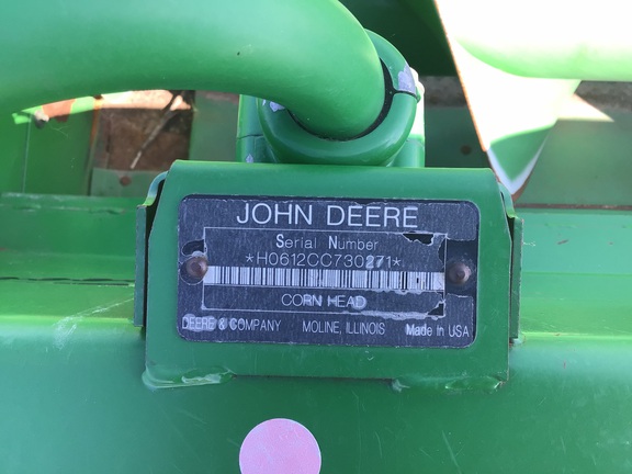 2009 John Deere 612C StalkMaster Header Corn Head