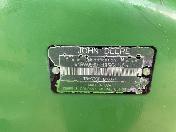 2013 John Deere 9560RT Tractor Rubber Track