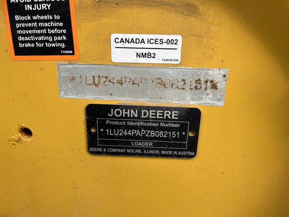 2024 John Deere 244 P Compact Utility Loader