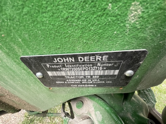 2023 John Deere 7R 350 Tractor