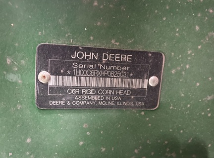 2023 John Deere C6R Header Corn Head