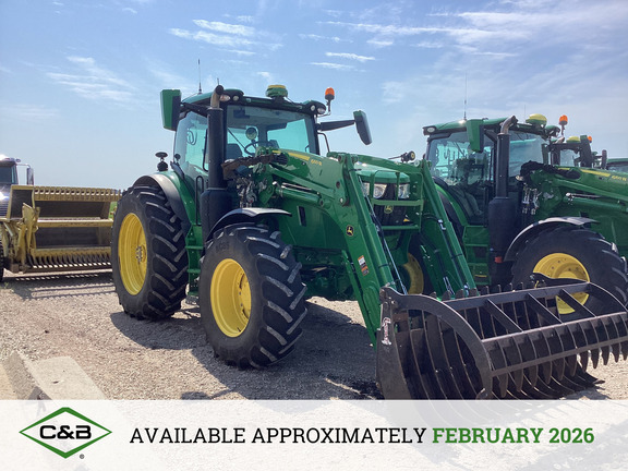 2025 John Deere 6R 155 Tractor