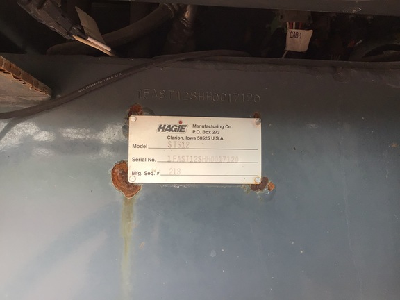 2017 Hagie STS12 Sprayer/High Clearance