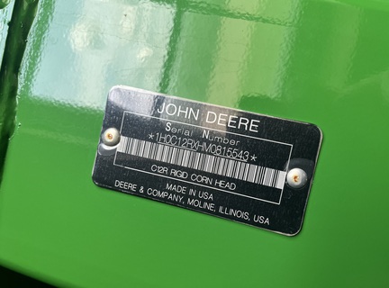 2021 John Deere C12R Header Corn Head