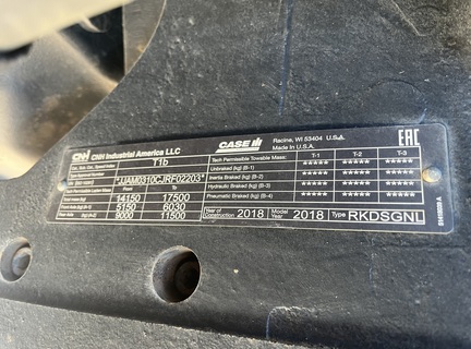 2018 Case IH Magnum 310 Tractor