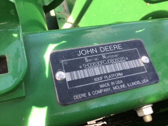 2019 John Deere 630F Header Combine