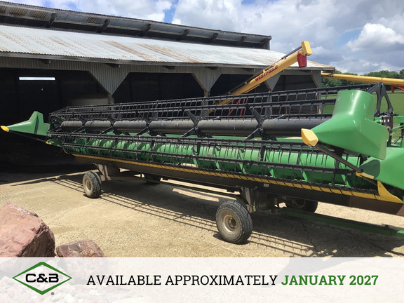 2019 John Deere 630F Header Combine