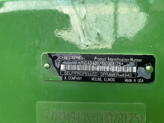 2014 John Deere 4940 Sprayer/High Clearance