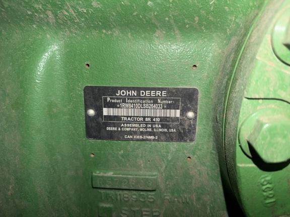 2025 John Deere 8R 410 Tractor