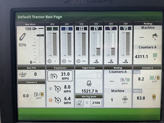 2021 John Deere 8R 370 Tractor