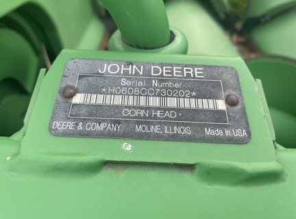 2009 John Deere 608C Header Corn Head