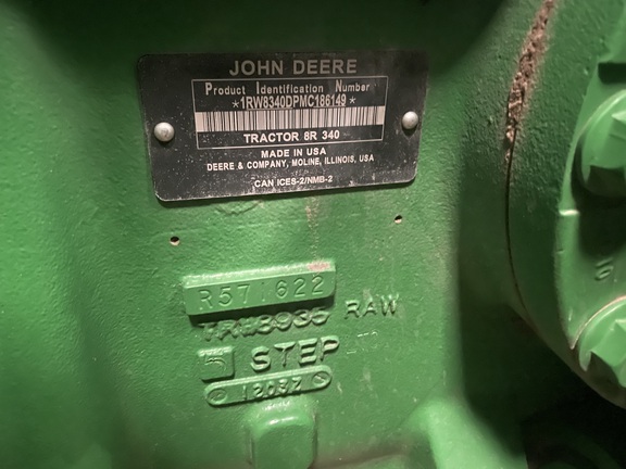 2021 John Deere 8R 340 Tractor
