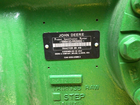 2025 John Deere 8R 410 Tractor