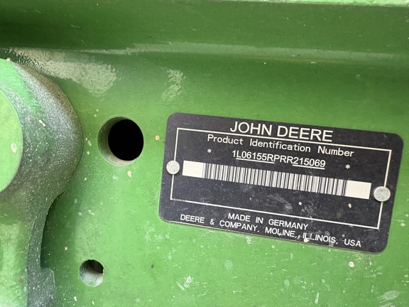 2024 John Deere 6R 155 Tractor