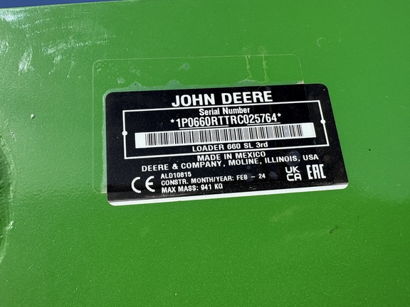 2024 John Deere 6R 165 Tractor