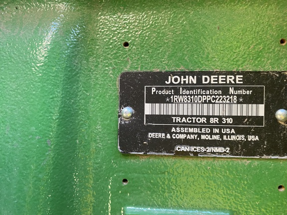 2023 John Deere 8R 310 Tractor