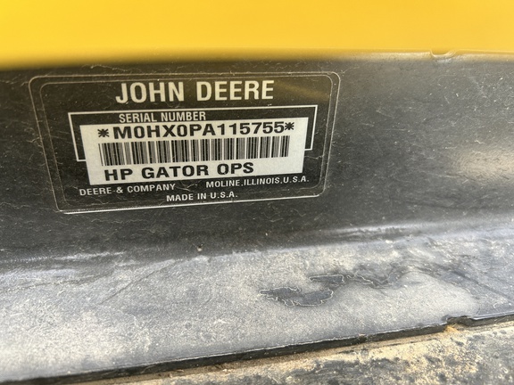 2012 John Deere XUV 825I GREEN ATV