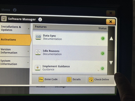 2018 John Deere 9520RX Tractor Rubber Track