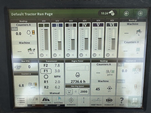 2020 John Deere 9620RX Tractor Rubber Track