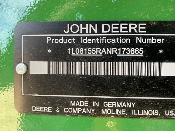 2023 John Deere 6R 155 Tractor