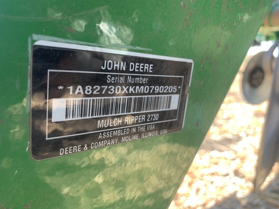 2021 John Deere 2730 Disk Ripper