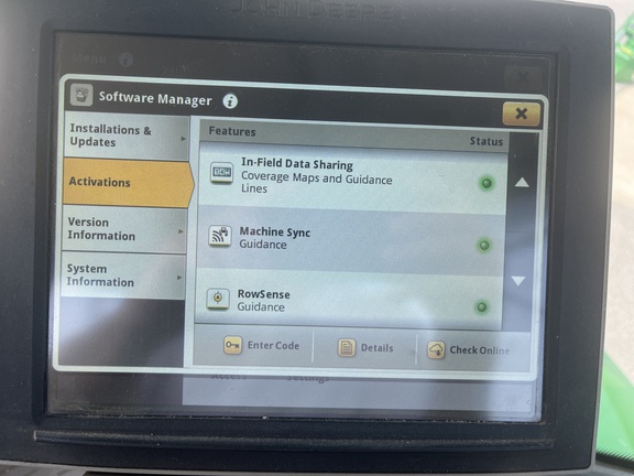 2019 John Deere 9470RX Tractor Rubber Track