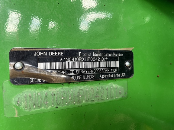 2024 John Deere 410R Sprayer/High Clearance