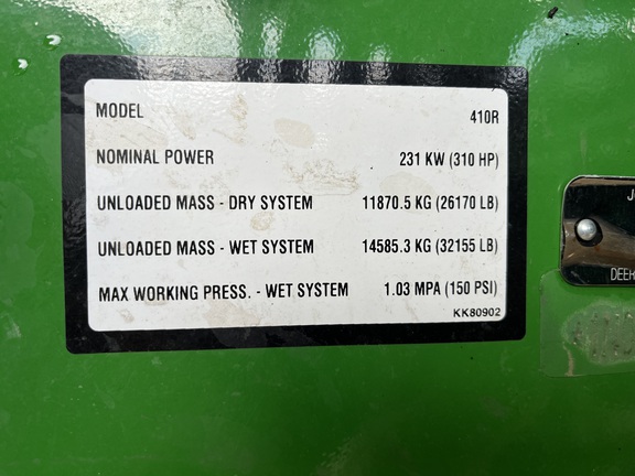 2024 John Deere 410R Sprayer/High Clearance