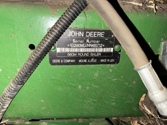 2022 John Deere 560M Baler/Round