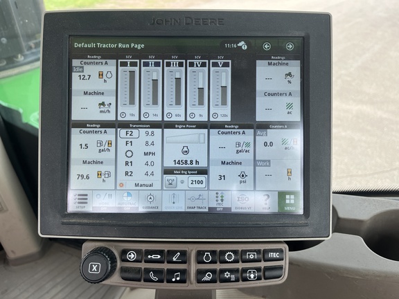 2021 John Deere 9620RX Tractor Rubber Track