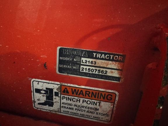Kubota L2163 L & G Attachment