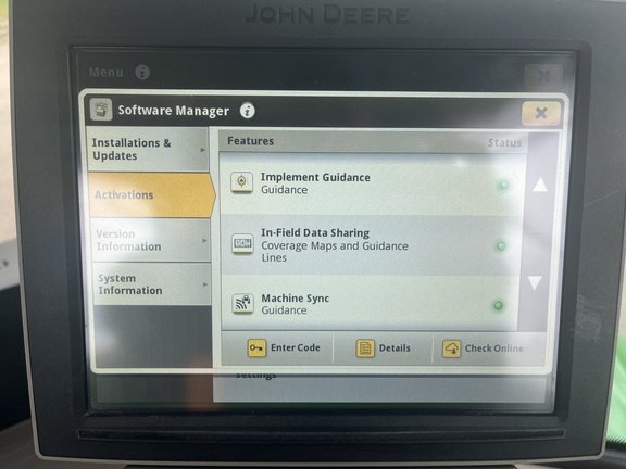 2020 John Deere 9470RX Tractor Rubber Track