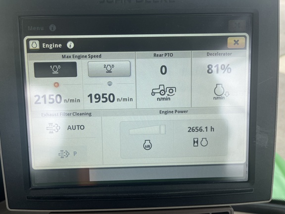 2020 John Deere 9470RX Tractor Rubber Track