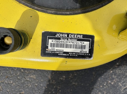 2019 John Deere X734 Garden Tractor